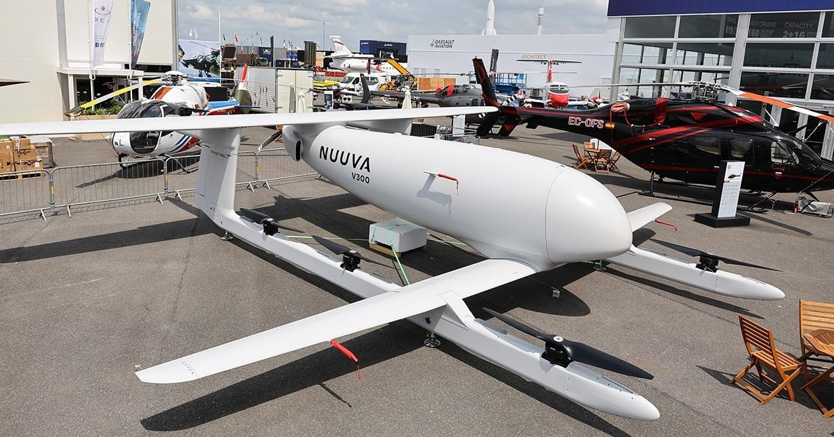 Nuuva V300 Slovenian Unmanned Aerial Vehicle (UAV) (B)